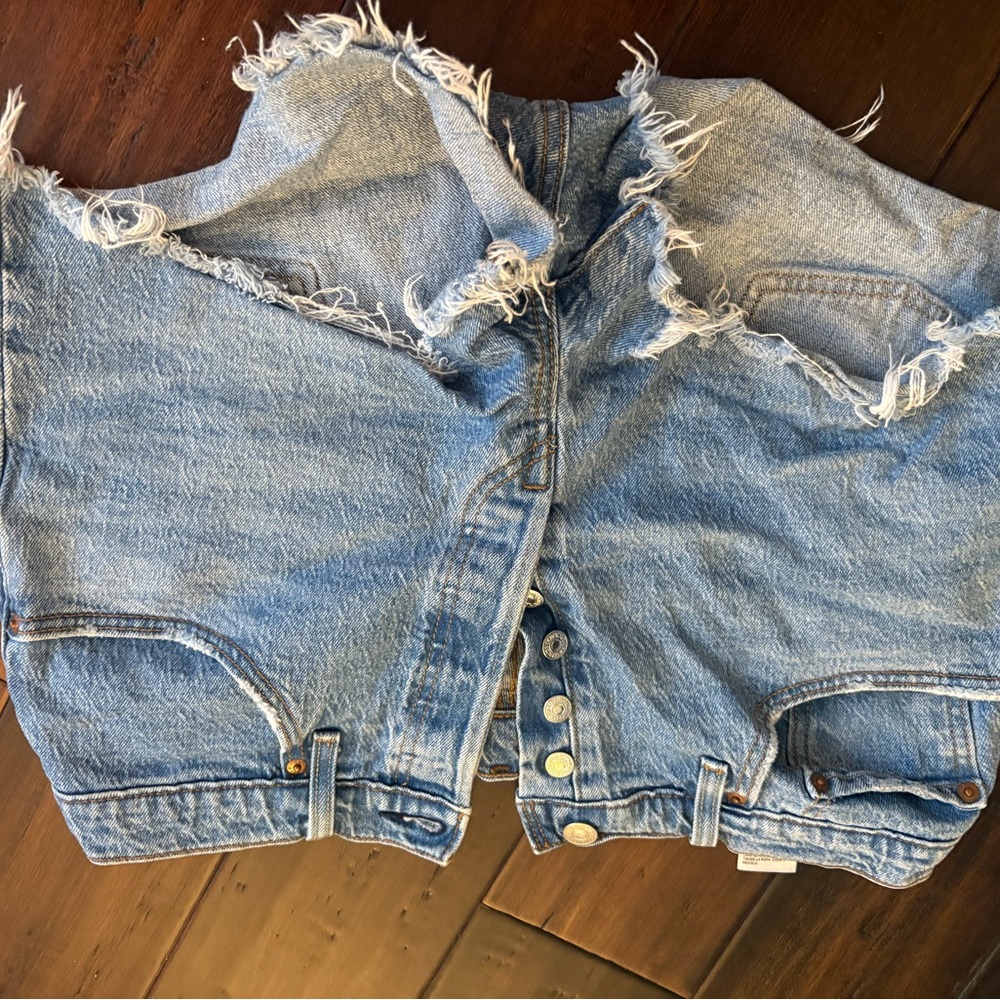 Levi's Blue Jean Shorts